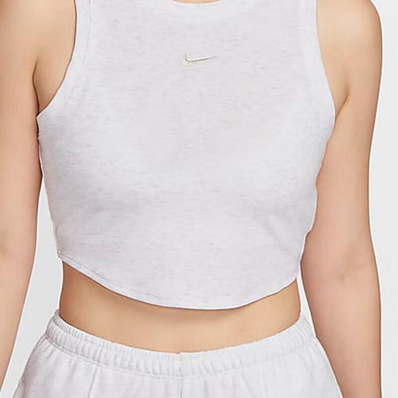 New Nike Sportswear Essentials Series Tank Tops Women's White FB8280-051