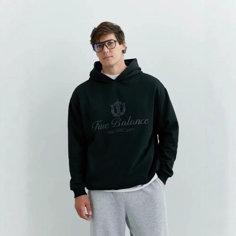 Skims Loose Fit Hooded Sweatshirt Letter Print Casual Pullover Men Women Youth Winter
