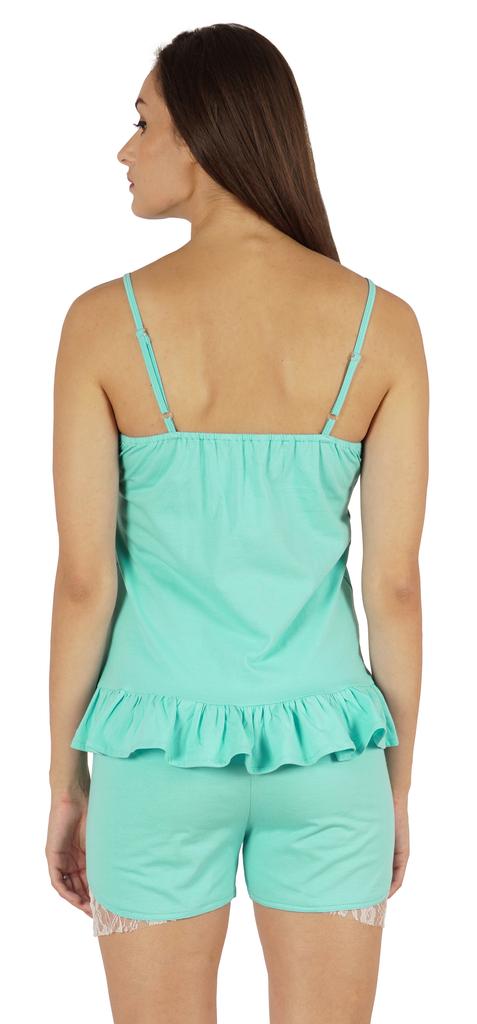 Inkmeso Lingerie Lace Cami Sleepwear Shorts Set For Women  S Spaghetti Strap Nightwear 2 Pcs