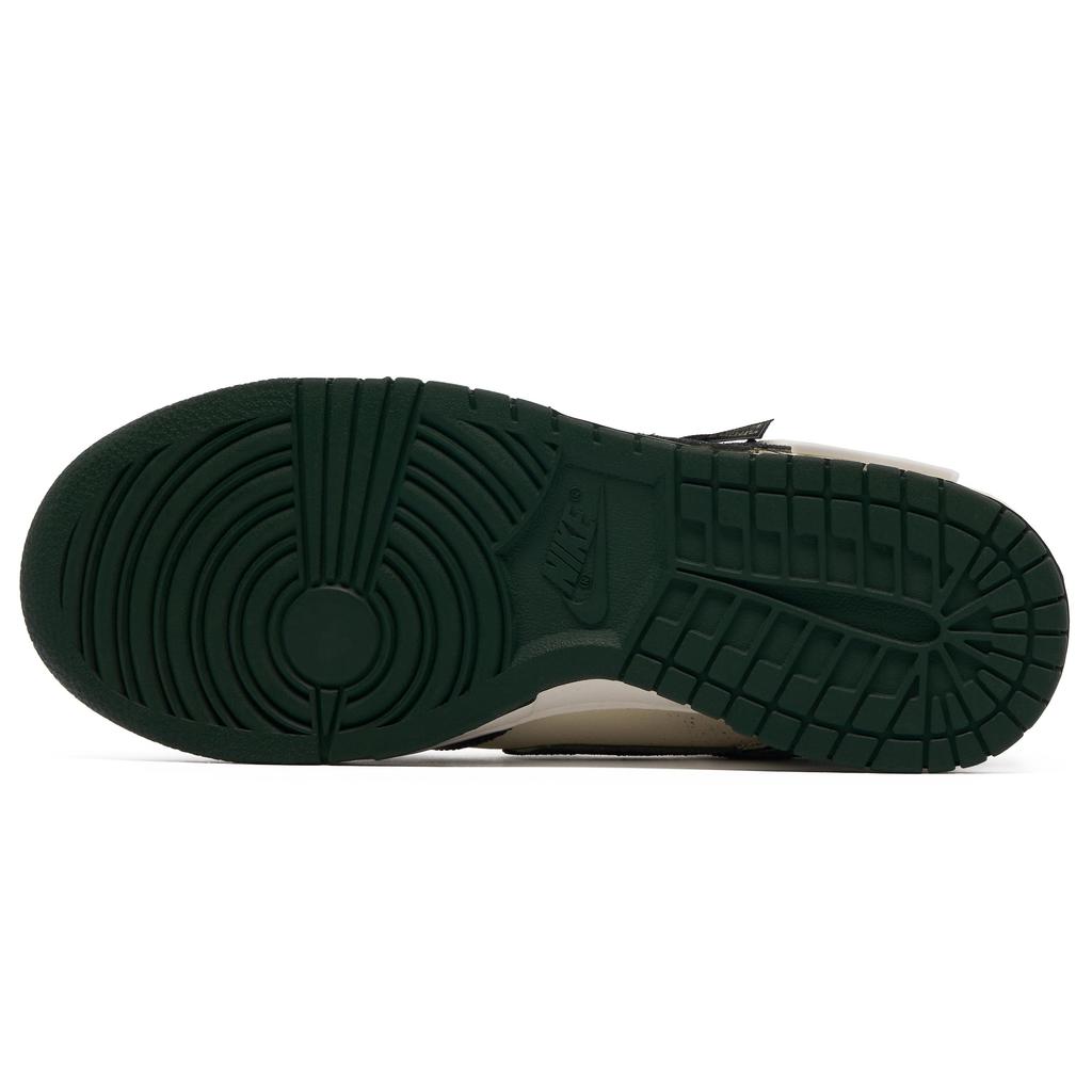 Nike Dunk Skateboard Shoes Unisex Low top Black/White/Green FD0350-133(TeamH-S-BOX)