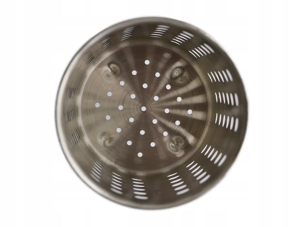 Cutlery Container Organizer Basket Black Steel