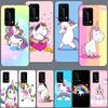 Unicorn Flamingo Phone Case For Huawei Mate 40 30 20 Pro 10 Pro Huawei P50 P40 P30 Lite P20 P10 Lite Cover