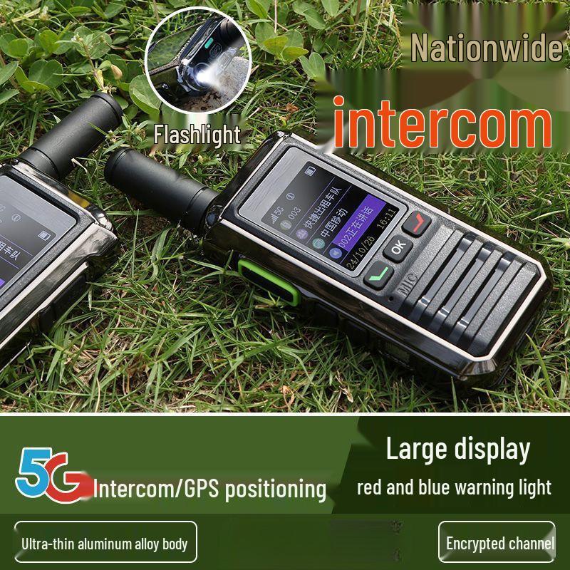 National Ultra-Thin Walkie-Talkie with Unlimited Range for Construction Sites