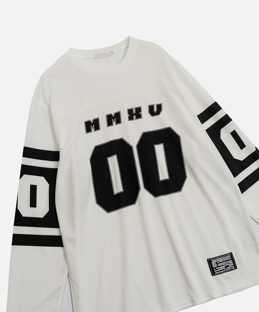 VASTIC Football Jersey Long Sleeve_White