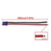 EC5 Male Style to 4mm Banana Plug Charging Cable for Car Models and Drones Batteries 20cm