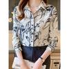 Fashion Ladies Shirts New Elegant Women Blouses Long Sleeve Button-Down Tops Blusa Mujer