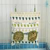 2/3 Holes Hanging Hay Bag for Bunny Guinea Pigs Small Animal Feeder Rabbit Food Dispensers Bag Pet Feeding Bag Rack Cage Tools