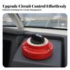 Red Resin Dual Battery Switch Vehicle Power Part Heavy Duty