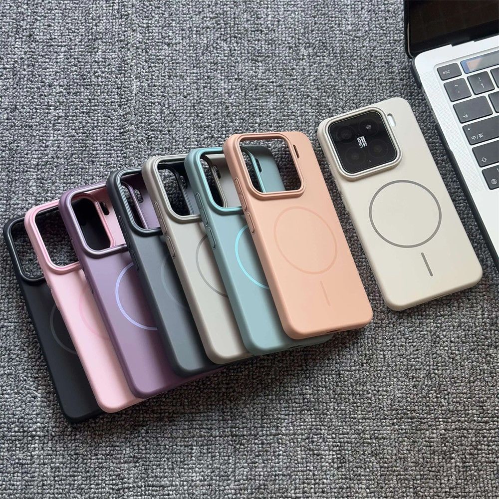 For Xiaomi 15 14 ProCase Simple and soft magnetic PC skin-friendly drop-proof Cover For For Xiaomi15 14 Pro Funda