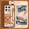 Wristband Soft Case Phone Case For Tecno Spark30 Pro 4G/KL7 Dirt-resistant Ring Cute Kickstand Waterproof Back Cover