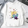 Fashion Retro Star Vs. The Forces of Evil Cartoon Anime T-shirt Summer Short Sleeve Women T Shirts 2025 Couple Tee Tops Clothes