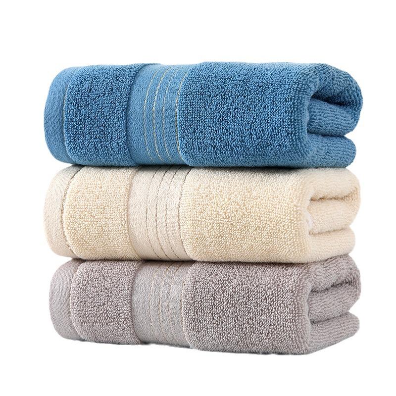 Jacquard Pure Cotton Absorbent Face Towel for Adults