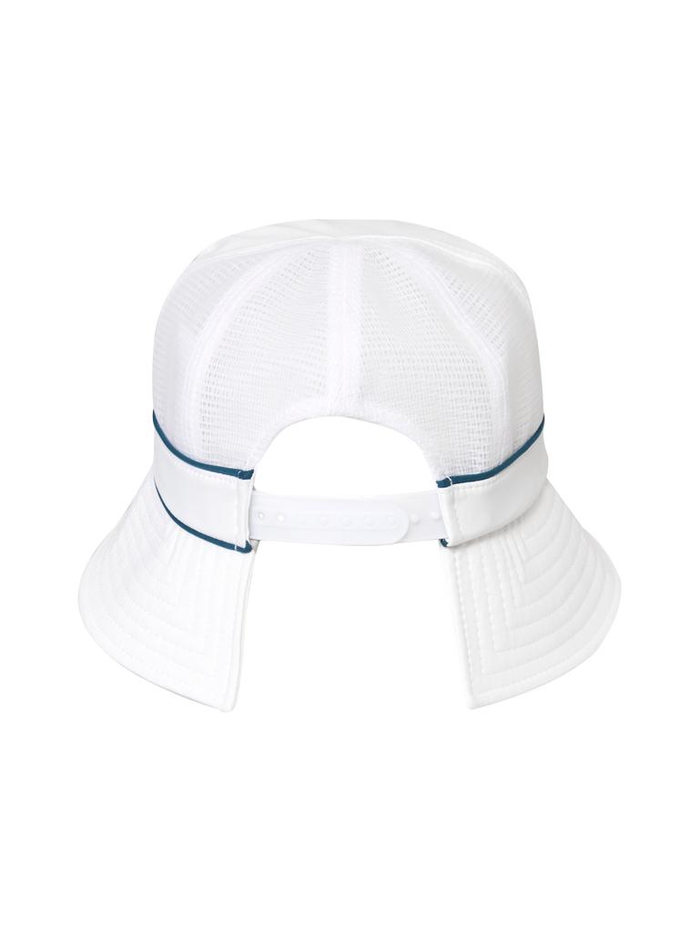 Chapeau Mixte Toile Grand Angle_Blanc