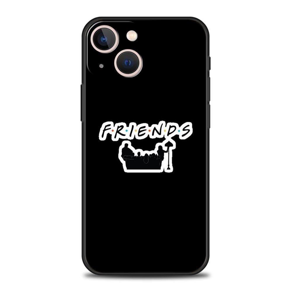 Friends Phone Case Cover for iPhone 17 16 15 14 13 12 Pro Max 11 Pro Max 17 AIR Plus Shockproof Soft TPU Shell Fundas Capas Bags