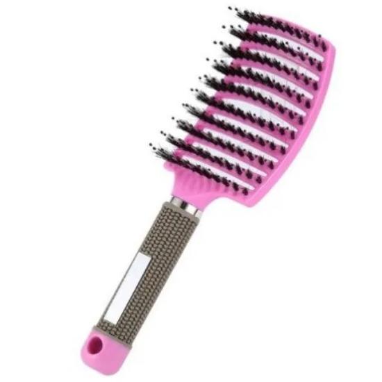 Haushalt Friseur Haarbürste Mädchen Haar Kopfhaut Massagekamm Frauen Nass Lockiges Haar Bürste für Salon Friseur Styling Werkzeug