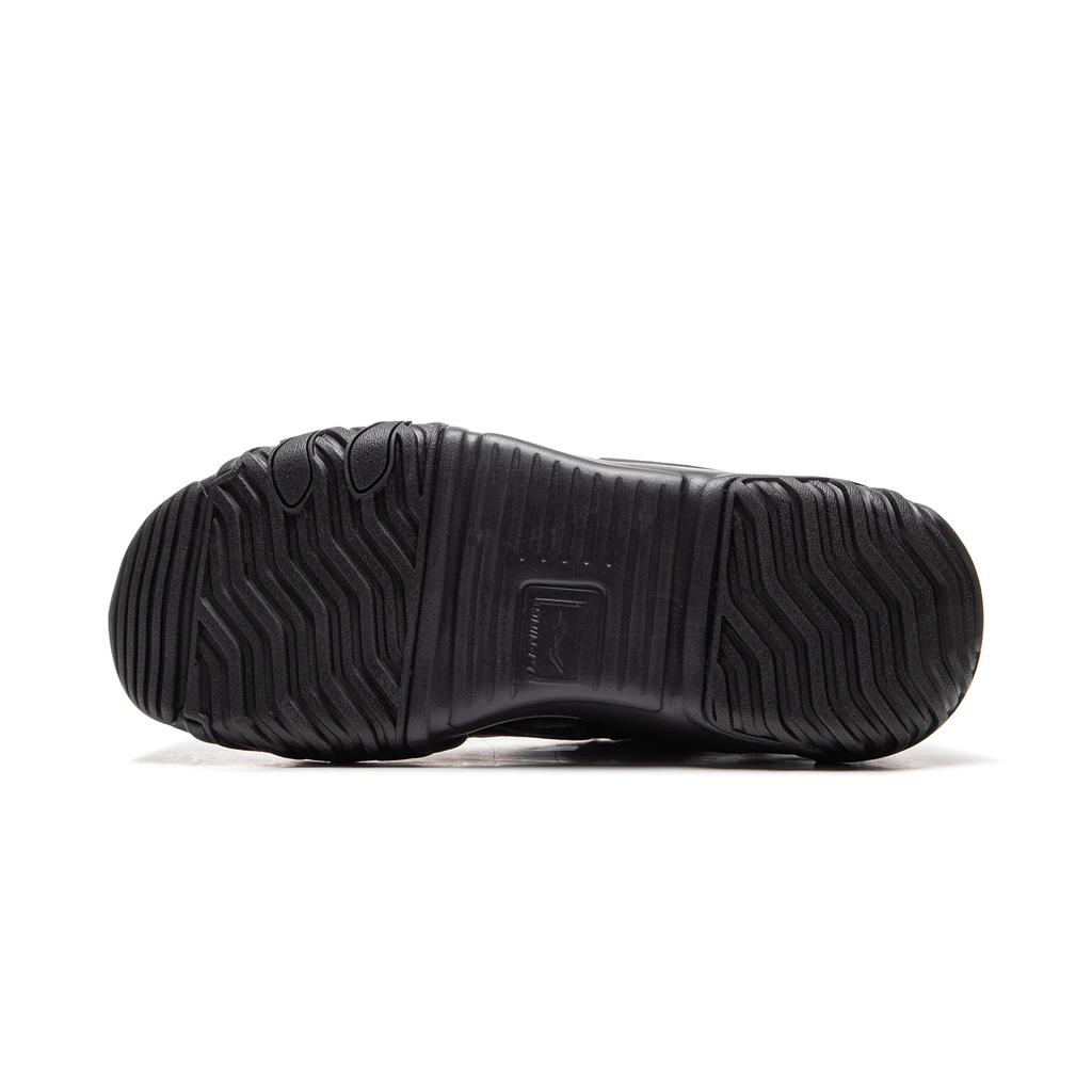 Li Ning Cat Paw Casual Versatile Breathable Height Increasing Creek Shoes Men Shoes Dark-Night-Black AGCV121-1
