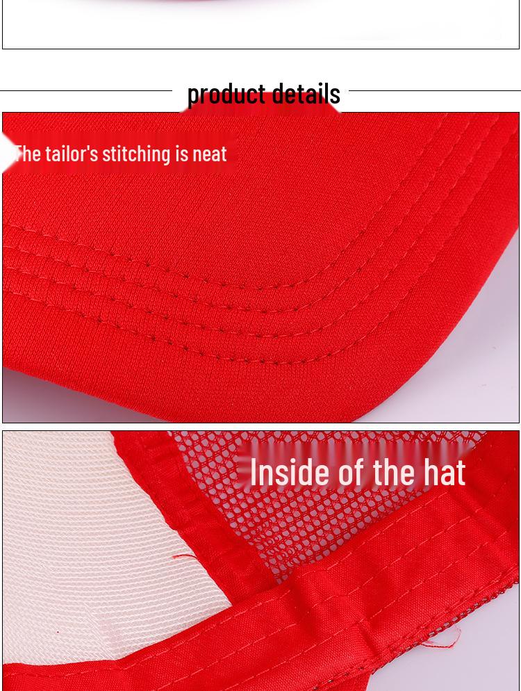 Unisex Solid Color Cotton Mesh Baseball Cap with Visor - Sun Protection & Logo Option