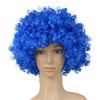 Fancy Party Christmas Football Fans Wigs Adult Kids Afro Curly Wigs Costume Party Synthetic Wigs Funny Wig Cosplay Hairs