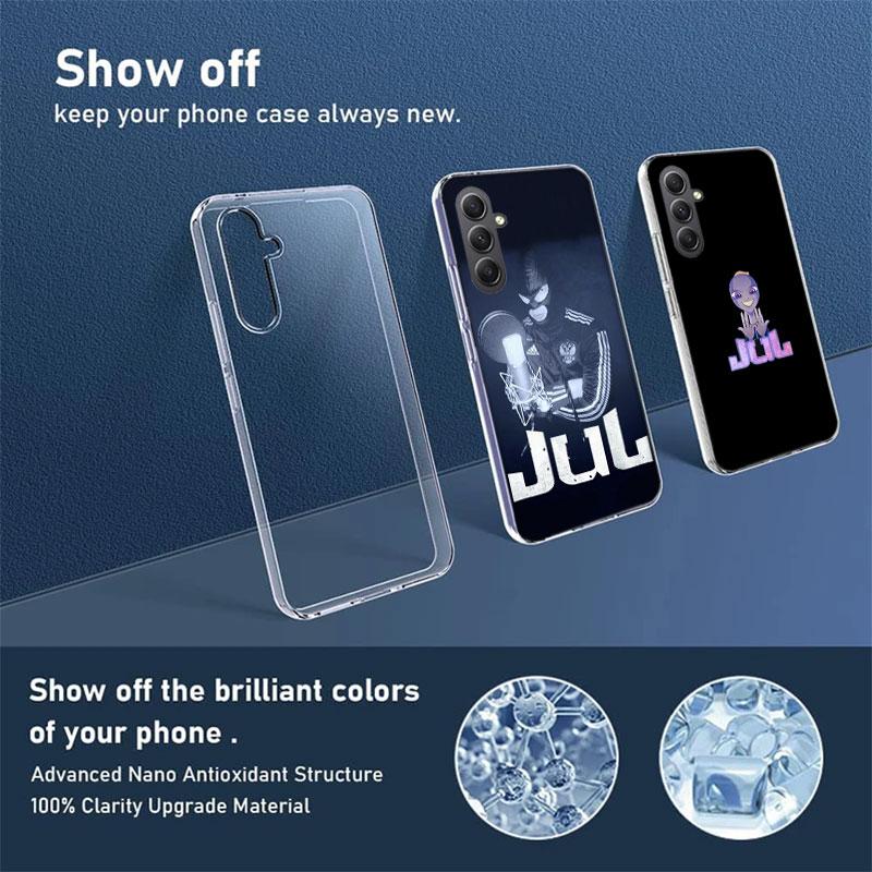 Rapper J-JUL Phone Case for Samsung A17 A37 A57 A07 A16 A26 A36 A56 A06 A02S A12 A22 A32 A52S A04S A14 A24 A34 A54 A03 A13 A33 A