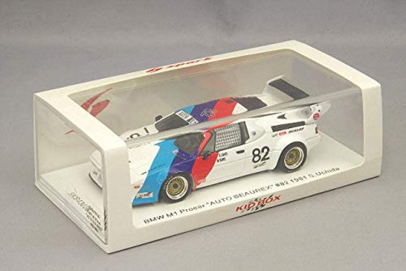 Spark BMW M1 Procar AUTO BEAUREX 1981 Finished Product 1/43 1981#82 #82 S.Uchida