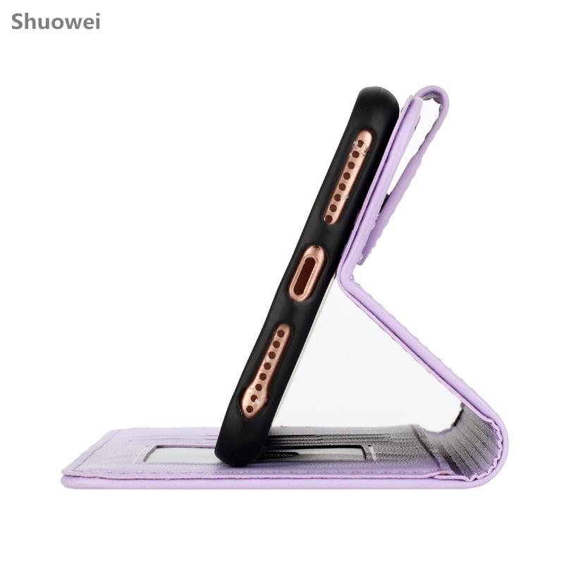 For Iphone 15 16 Plus 17 Air Pro Max 16E Phone Case Card SlotLeather Flip Wallet Cover