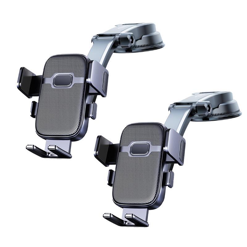 Suction Cup Car Phone Holder Dashboard Folding Stand 360° Multi-Angle Rotation Stable Mount for Horizontal & Vertical Navigation in Car