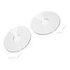 2pcs NonWoven Fabric Chest Breast Electrode Pads for Electric TENS Physiotherapy Machine 16cm 6.3in