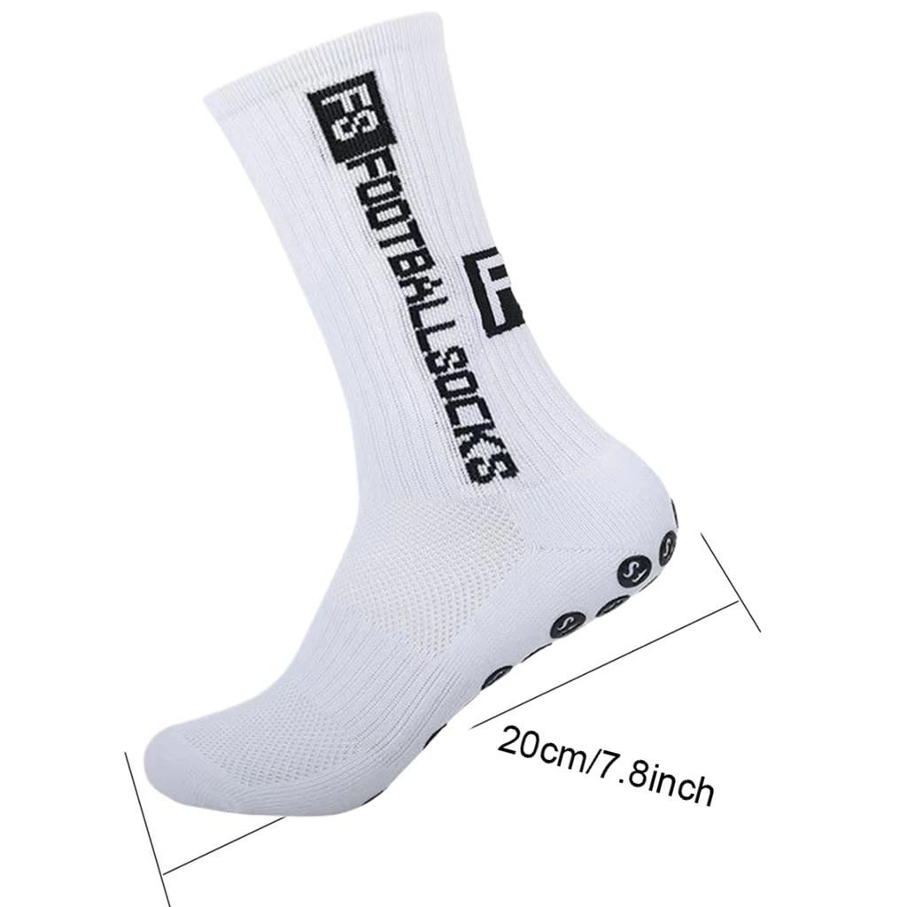 2Pairs Grip Socks Designed for Men and Women  Football Basketball Baseball Rugby Soccer Exercise Athletic Socks