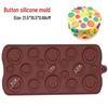 Silicone Number & Princess Chocolate Fondant Mold