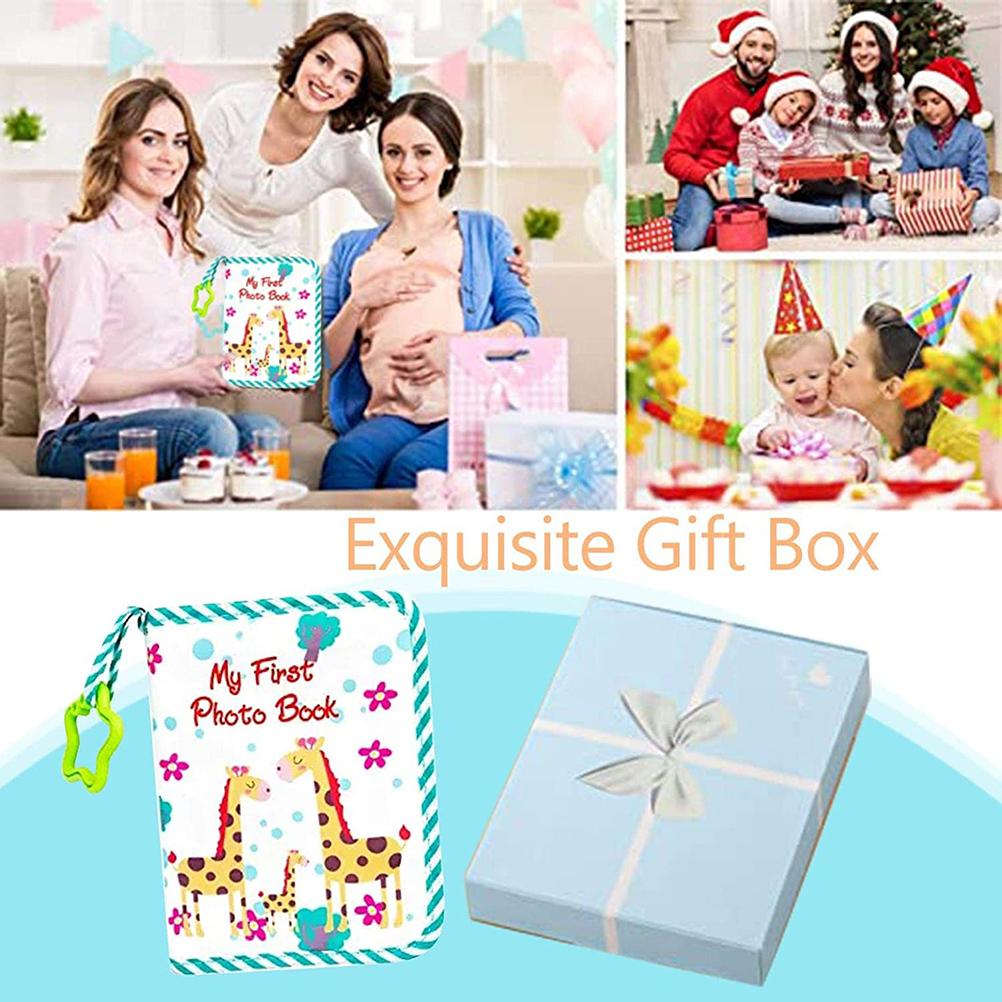 Soft Fabric Baby Photo Album Growth Memory Book for Infant Pictures