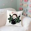 Amine K-Kimetsu No Yaibas Case Plush Fabric Soft Pillowcase Double Sided Print Cushion Cover Household Gifts