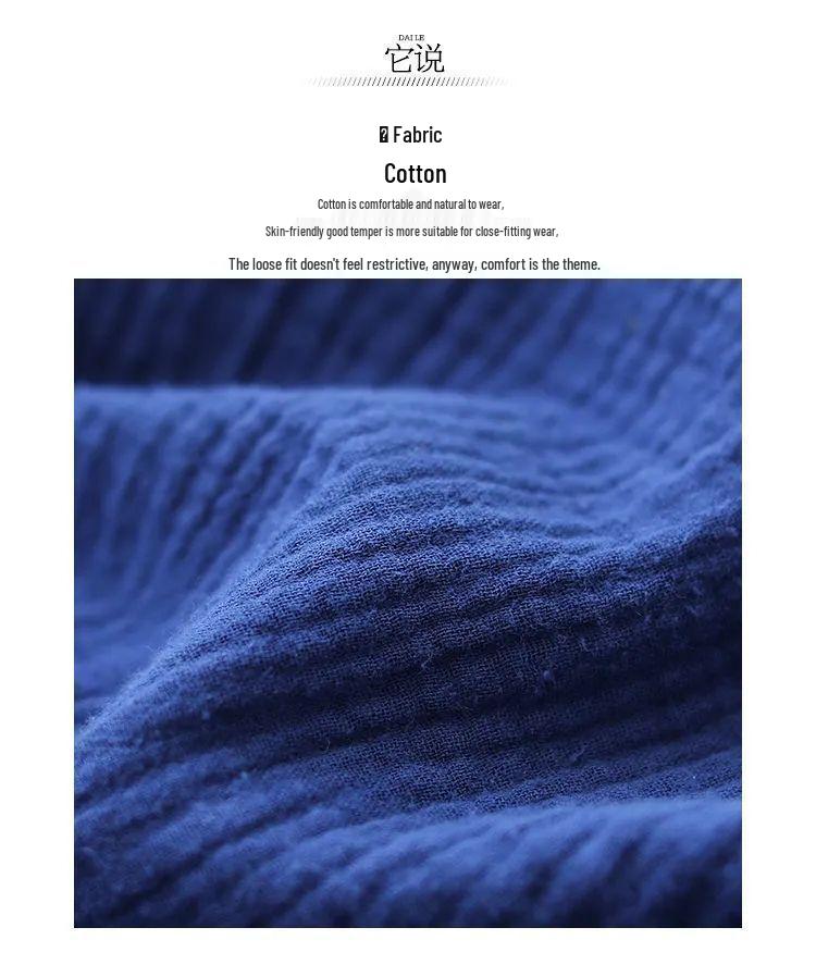 Plus Size Retro V-Neck Cotton Linen T-Shirt for Spring/Autumn - Long Sleeve, Loose Fit, Versatile Pullover for Women