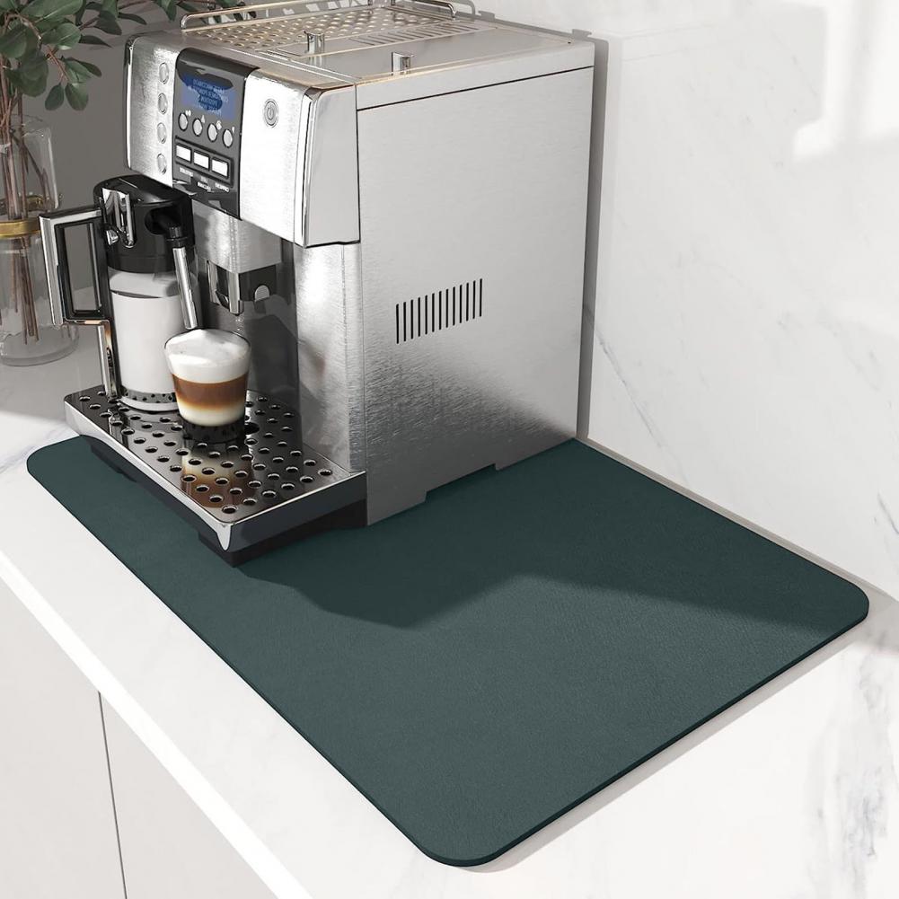 50*40cm Tapete Seca Louça Super Absorvente Tapete de Secagem Design Antiderrapante Protetor de Bancada Extra Grande Acessórios para Bancada de Cozinha