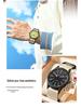OFNS Unisex Quartz Exam Watch: Simple, Waterproof, Calendar, Fluorescent.