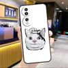 Beluga Cat Meme Face Smiling For Honor Magic 8 7 6 Pro Case For Honor 200 400 50 70 90 Lite X8c X8b X9a X9b X9c X9d Win RT