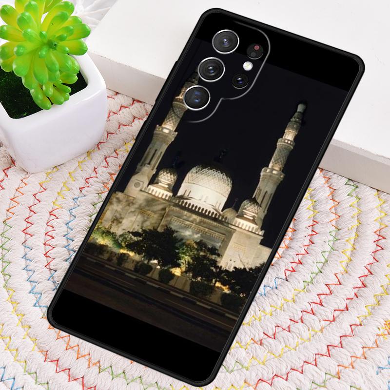 Arabic Muslim mosque soft Phone Case for Samsung Galaxy note 10 pro S26 Ultra S23 S24 FE S25 S21 S22 PLUS shockproof Cover