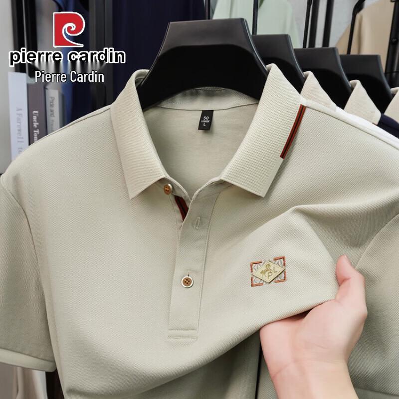 Pierre Cardin 2026 Summer Men s Short Sleeve Polo Shirt 2XL