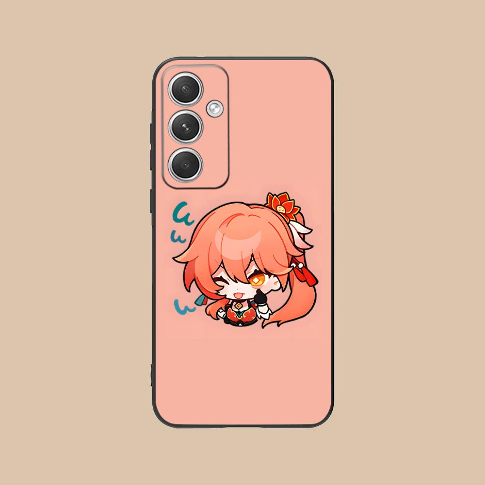 HSR Guinaifen Matte TPU Mobile Phone Case for Samsung Galaxy S26 S25 S24 S23 S22 S21 S20 Note20 Plus FE Ultra Colorful Cover