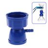 GL45 Filtration Apparatus Accessories Plastic Screw Adapter For Vacuum Filter Device Laboratory Filtration Unit