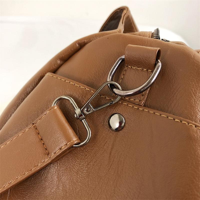 Soft Tote Bag Designed for Women's Luxury Handbag Folds Shoulder Crossbody Bag Large Capacity Shopping Tote Bag