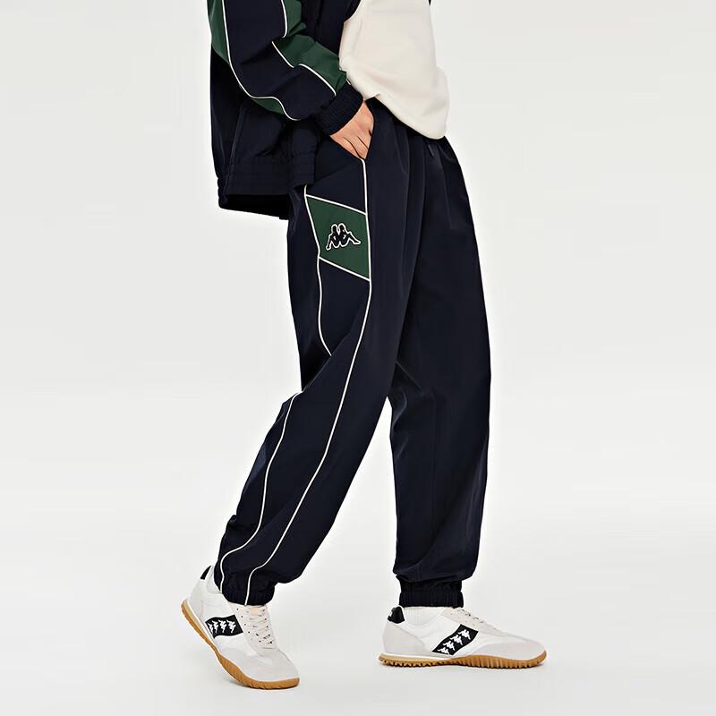 

Kappa Men s Retro Color-block Tapered Sweatpants XL