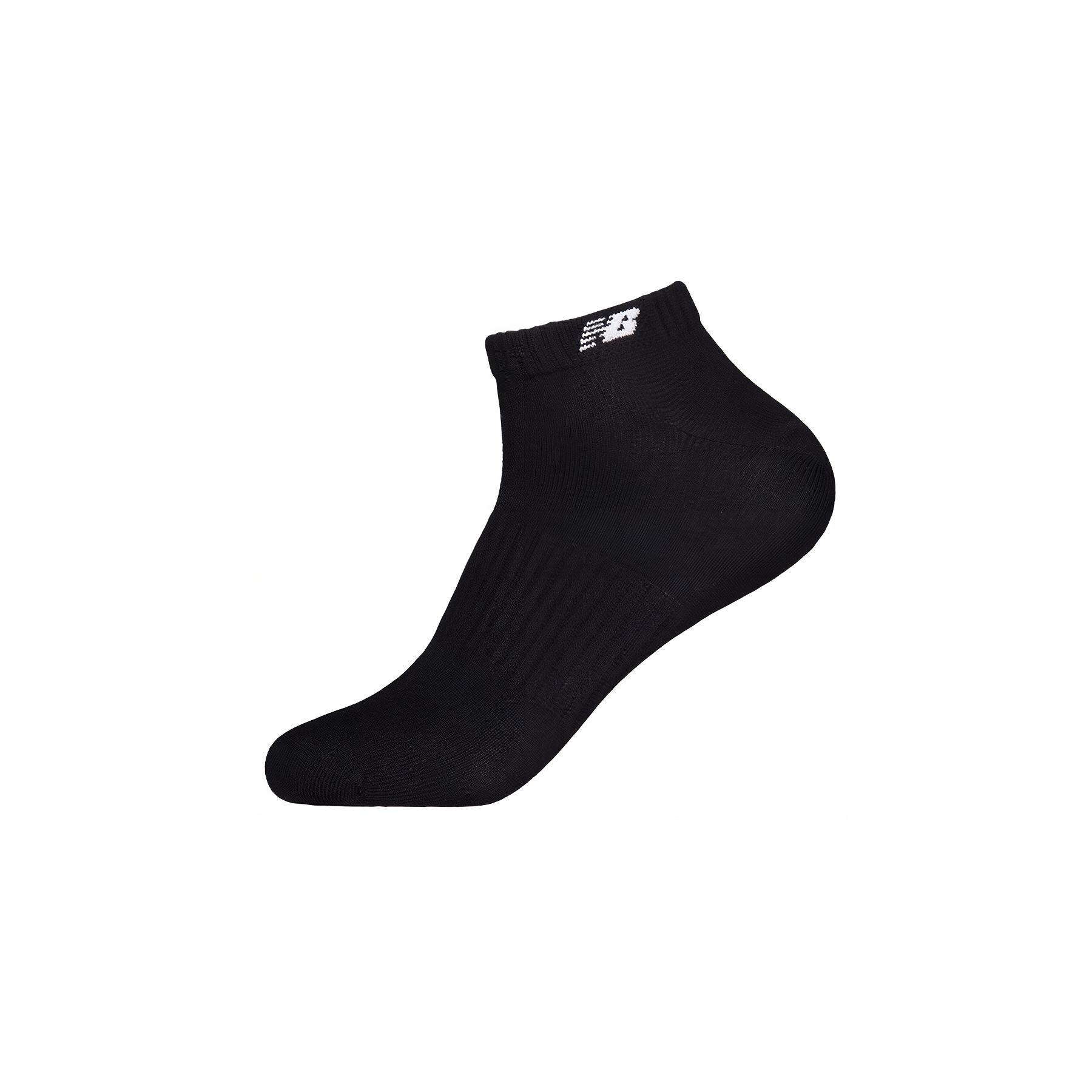 New Balance Ankle Socks Unisex 1 Pack Black LAS00001-BK L