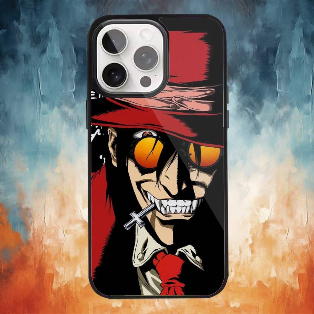 Anime H-Hellsing Alucard Phone Case For iPhone 17,16,15,14,13,12,Plus,Pro,Max for Magsafe Magnetic Wireless Charging