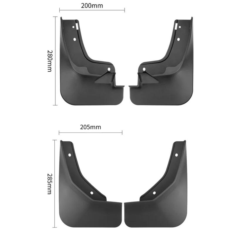 For Mazda CX-6e EZ-60 J90K 2025 2026 2027 Car Wheels Mudquard Flaps Mud Skin Cover Guards Fenders Splash Parts Accessories 4PCS