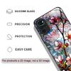Orchid Flower Lotus Blooming Large Petals Tempered Glass Phone Case for Motorola Moto G85 G84 Edge 50 Fusion 40 Neo 30 Pro Cover