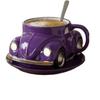 Beetle Car Coffee Mug Funny Semi Truck Heat Resist Coffee Cup Resin Creative Tea Cups Handmade Unique Drinkware for Home Kitchen