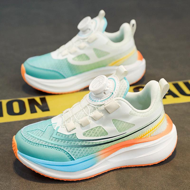 Girls Shoes Sneakers Summer 2025 New Mesh Non-slip Children Breathable Dad Shoes Girls Middle and Older Children Running