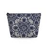 Women Blue and White Porcelain Print Cosmetic Bag Toiletries Organize Travel Storage Case 6750