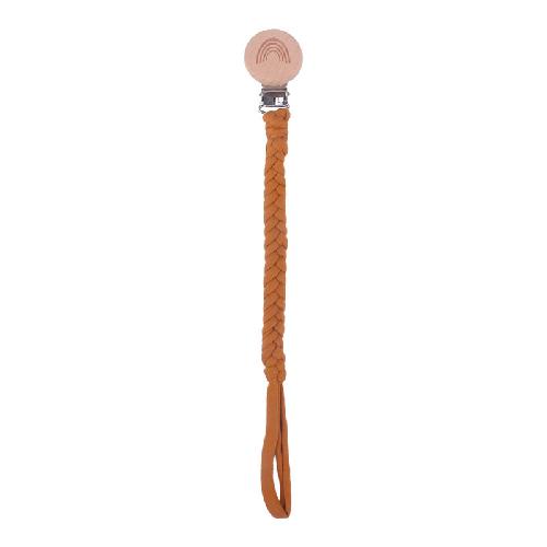 Fabric Baby Pacifier Clip Holder Hand-woven Pacifier Clips Baby Toys Anti-loss Clip Infant Newborn Nursing Tools Accssories New