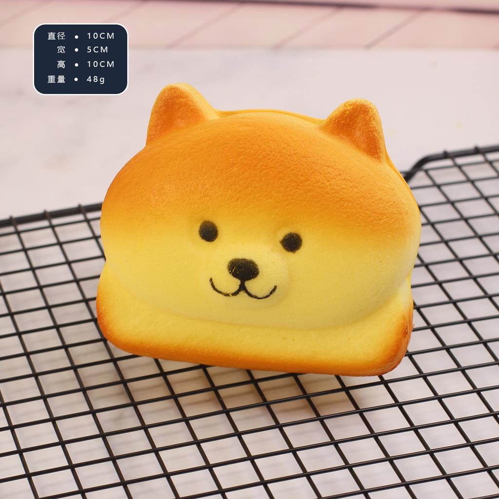Dessin Animé Animal PU Jouet à Rebond Lent Simulation Mignon Ours Capybara Pain Avec Parfum Jouets à Presser Soulagement du Stress Cadeaux Enfants